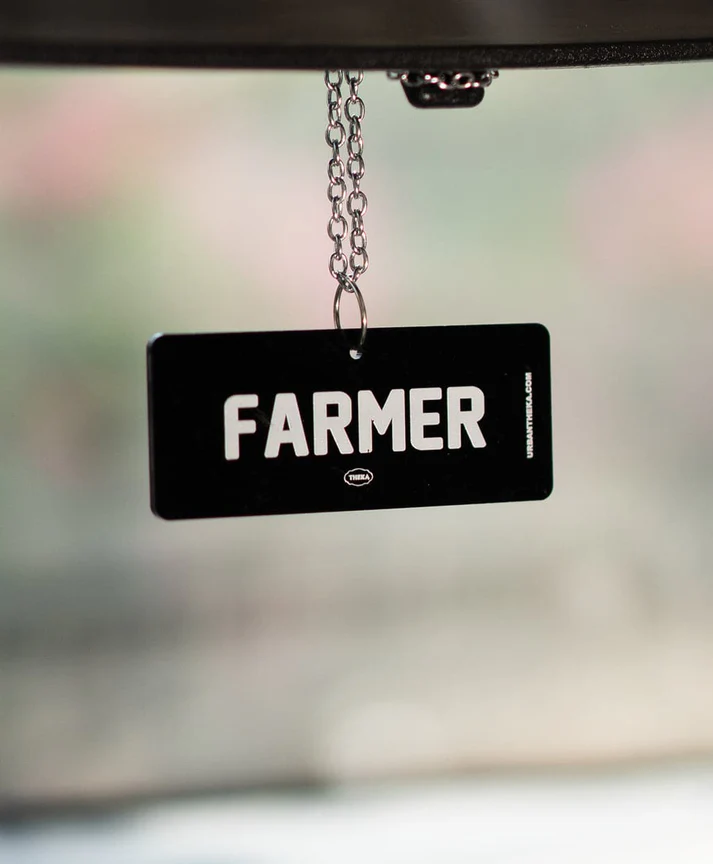 Farmer Named Car hanging-GiftPandaa